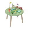 Custom Forest Train Wooden Multi-Play Activity Table for Toddlers | Bead Maze Gear Train Sensory Toy