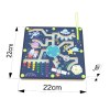 Custom Space Magnetic Pen Maze Wooden Toddler Travel Toy for Fine Motor Skills & Early Learning