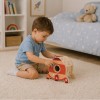 Custom Wooden Birdhouse Ball Drop Toy with Space Print Cause & Effect Learning for Toddlers 1+