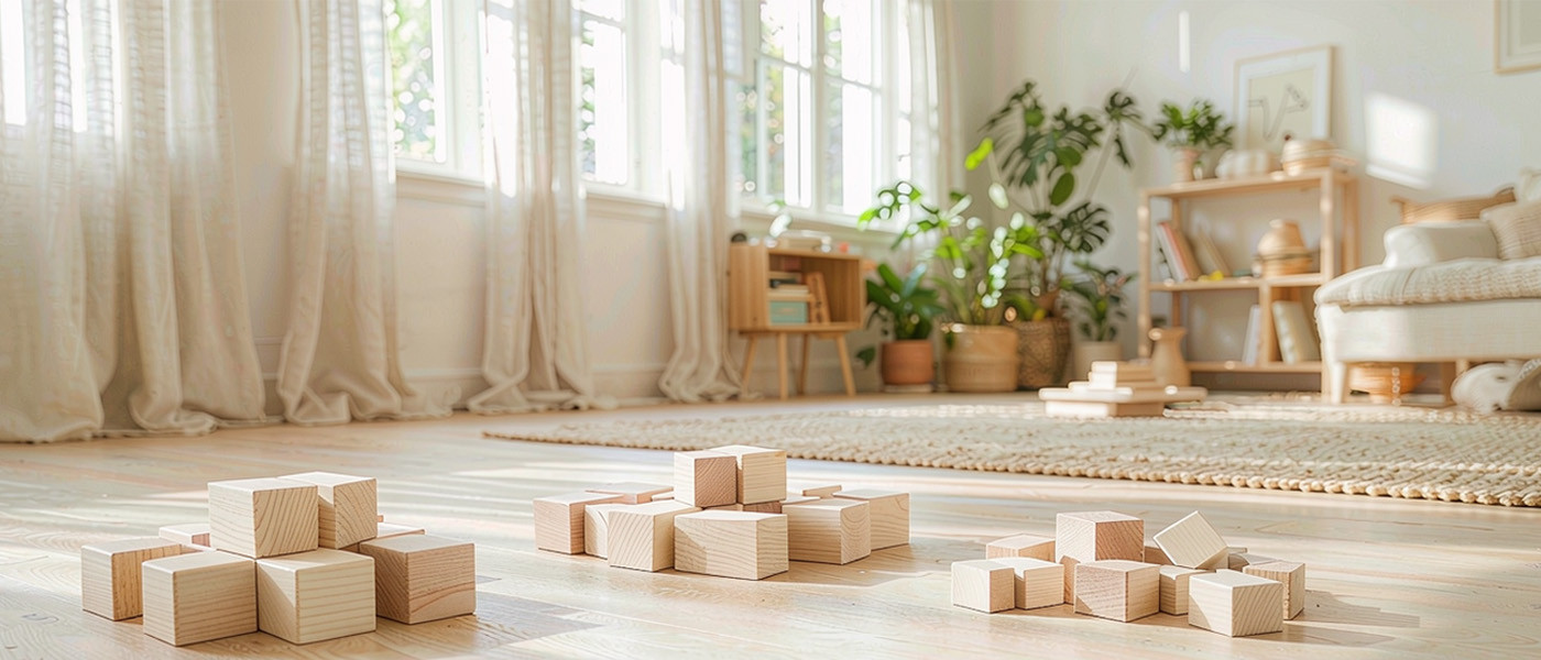 Pine beech and birch wooden toy blocks comparison