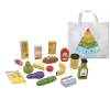 Custom Wooden Play Food Set with Carry Bag, Pretend Play Toys for Toddlers