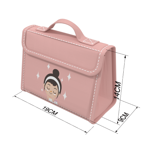Custom Wooden Pretend SPA set for  Girls,Beauty Role Play Kit with Carry Case