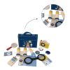 Custom Wooden Detective set for Kids,Pretend Play Spy Kit with Carry Case