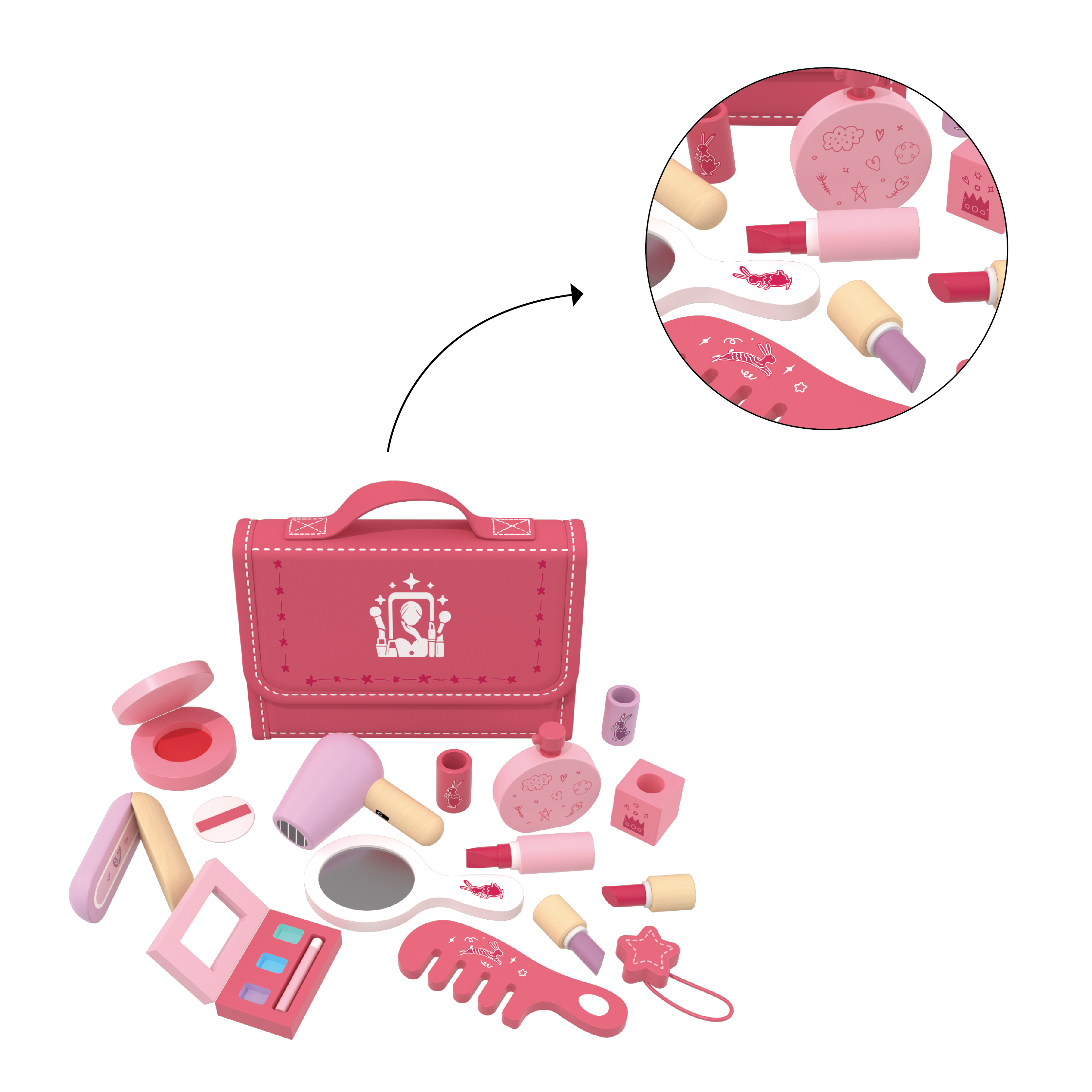 pretend play beauty kit