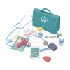 Custom Wooden Doctor Kit for Kids,Pretend Play Medical Set -Kidmerry