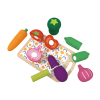 Custom Wooden Vegetable Cutting Set, Pretend Play Food Toy Set  for Kids