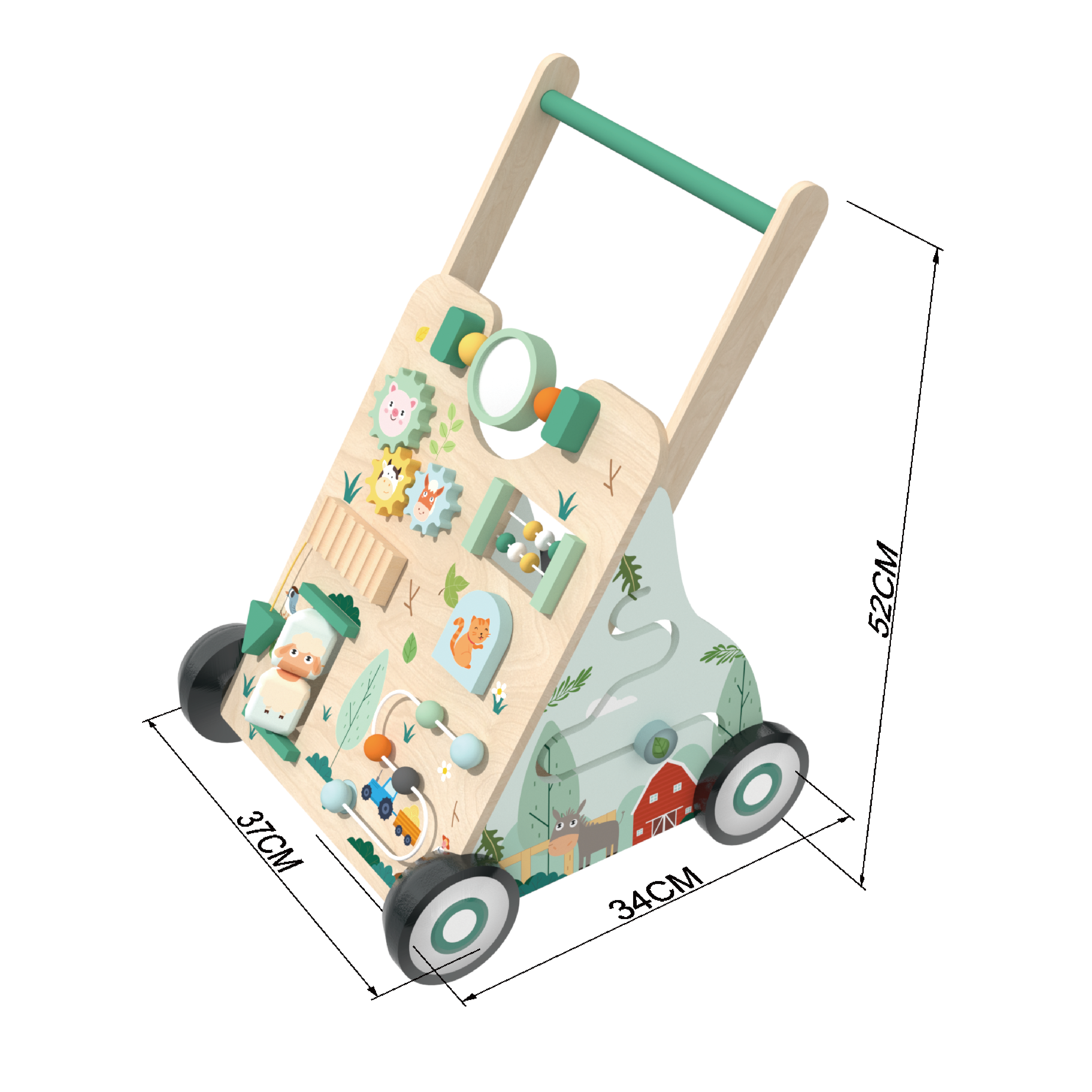 2-in-1 Activity Center