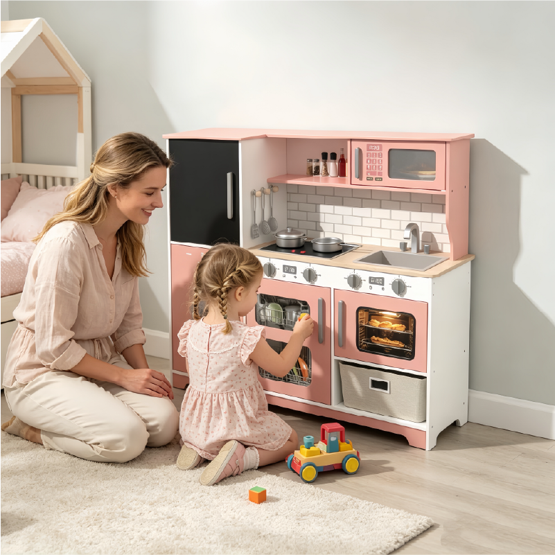 chalkboard pretend play set