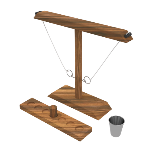 Custom Wooden Ring Toss Game,Hook and Ring Throwing Game for Adults Kids