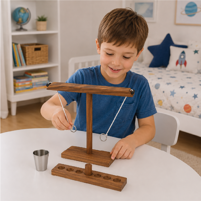 hook and ring toss game