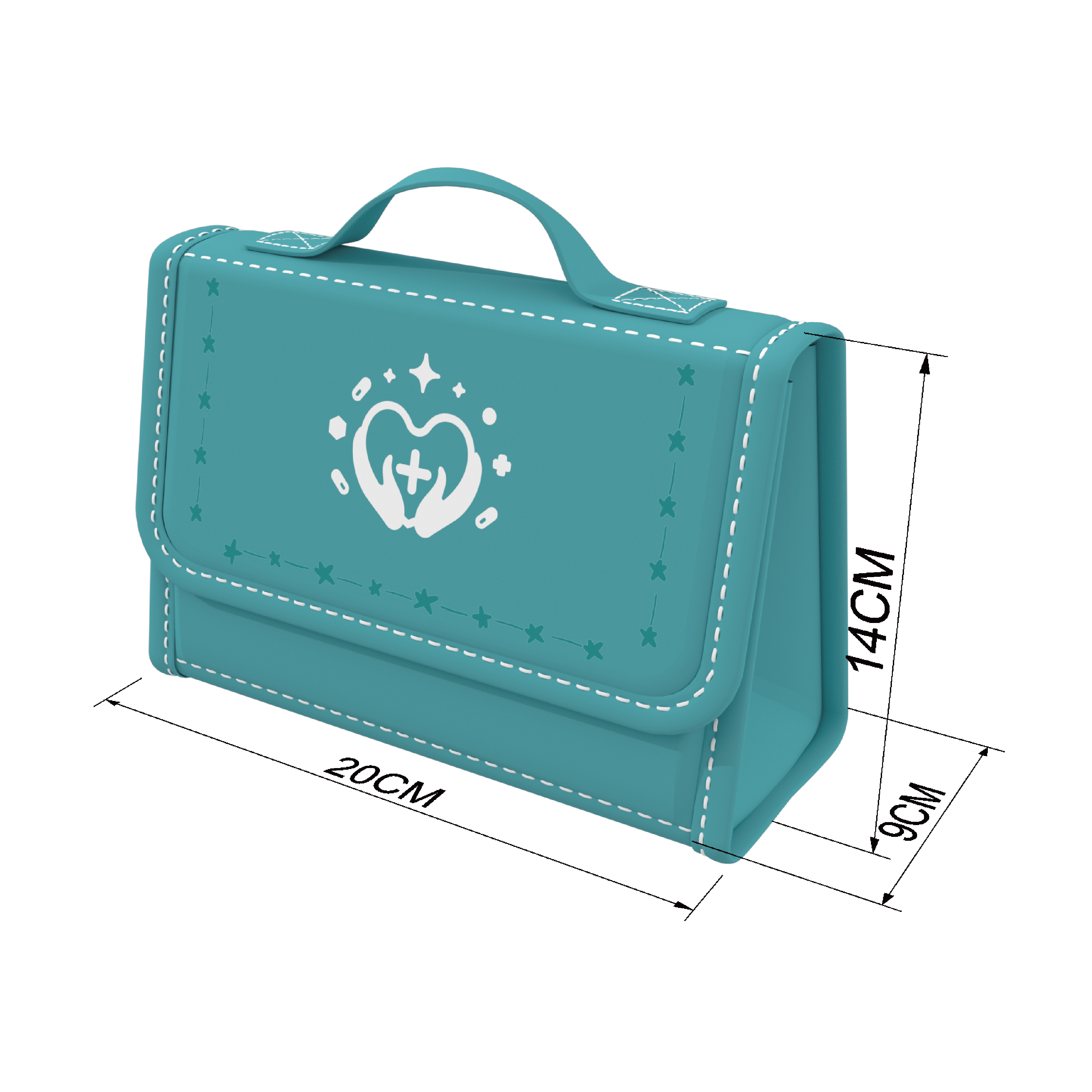 wooden doctor kit