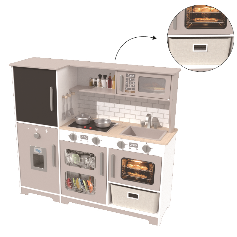 realistic play kitchen