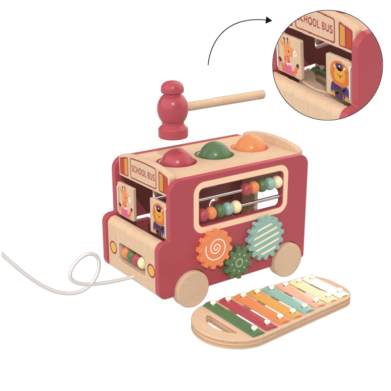 wooden hammer toy