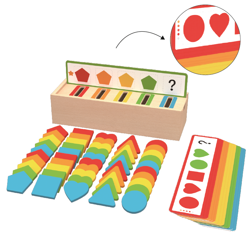 wooden shape sorter toy