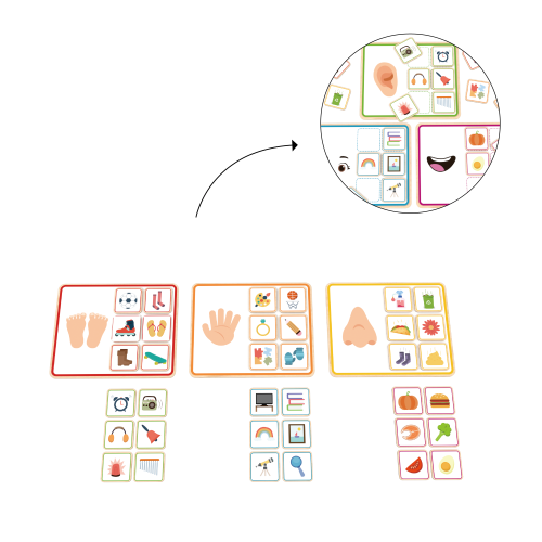 Custom Wooden Sensory Puzzle,Matching Puzzle for toddler Learning Toy