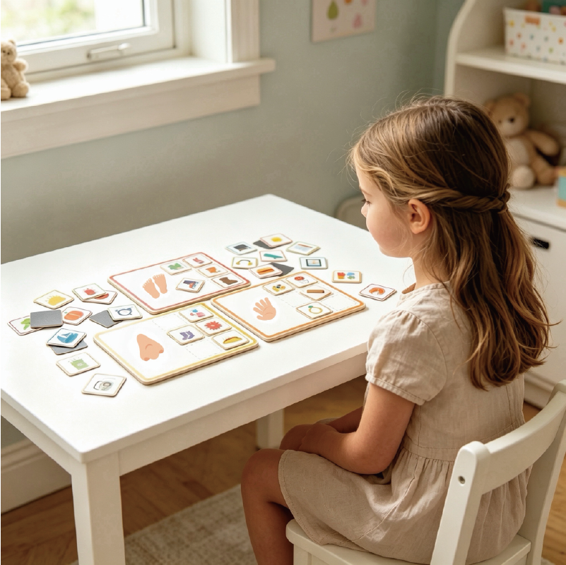 five senses game