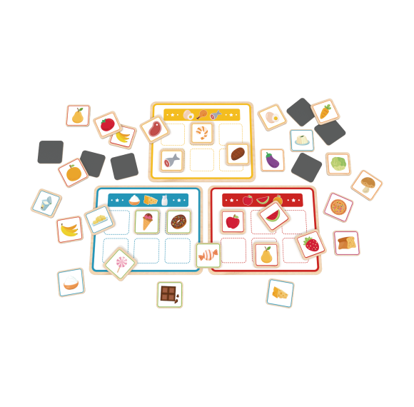 Custom Wooden Food Puzzle,Matching Puzzle for toddler Preschool Early Learning