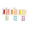Custom Wooden Color Sorting Puzzle,Matching Puzzle for toddler Learning Toy