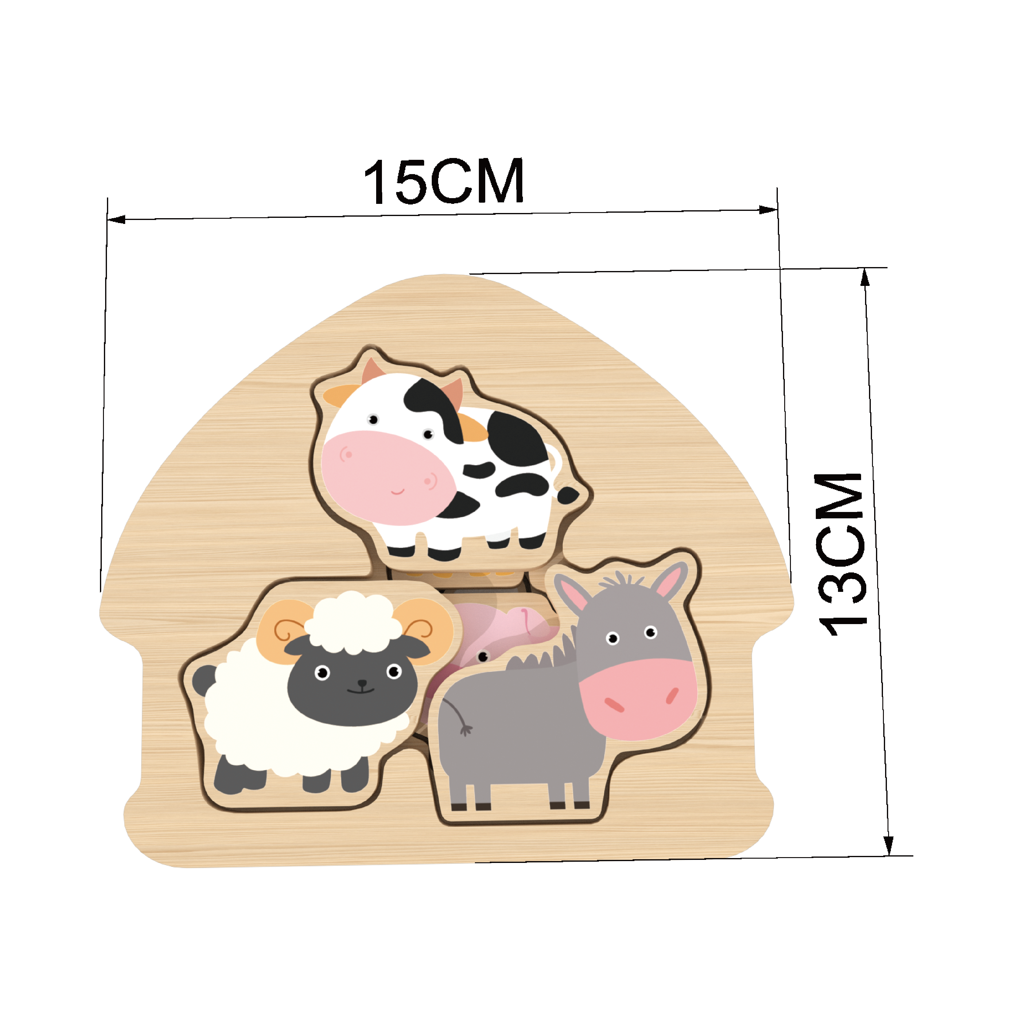 wooden matching toy
