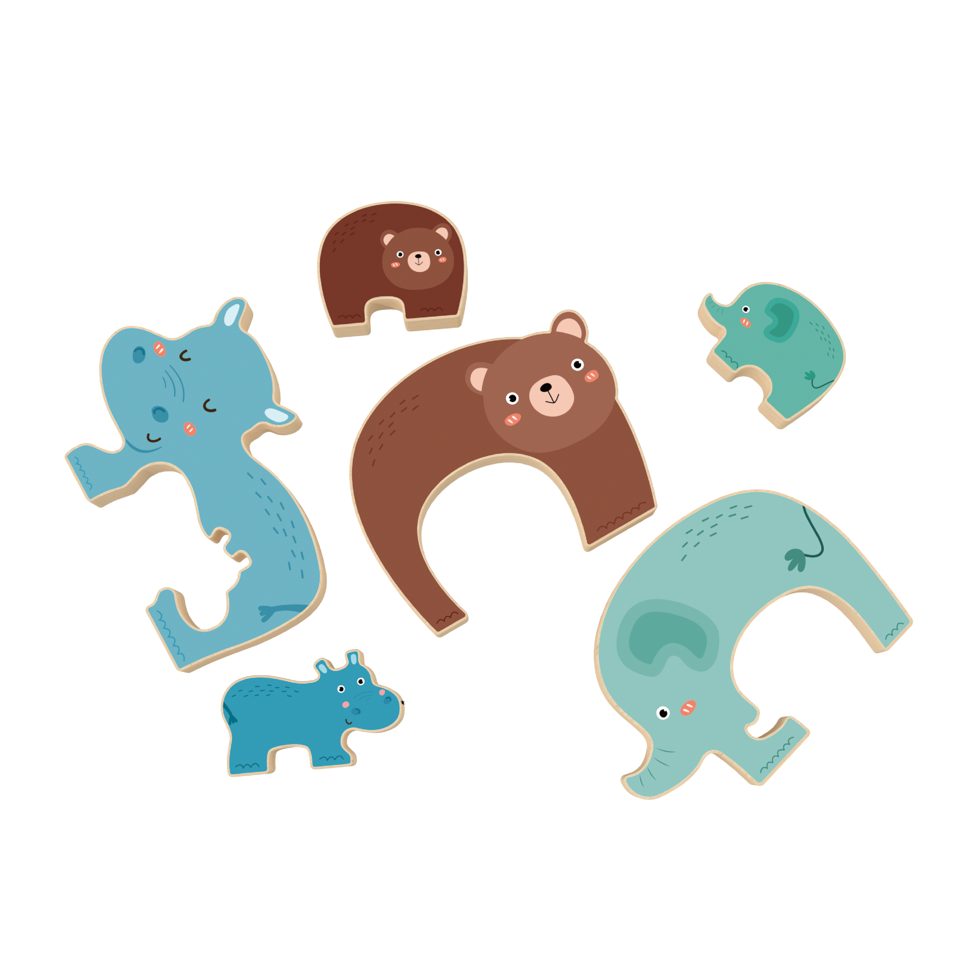 nested animal puzzle