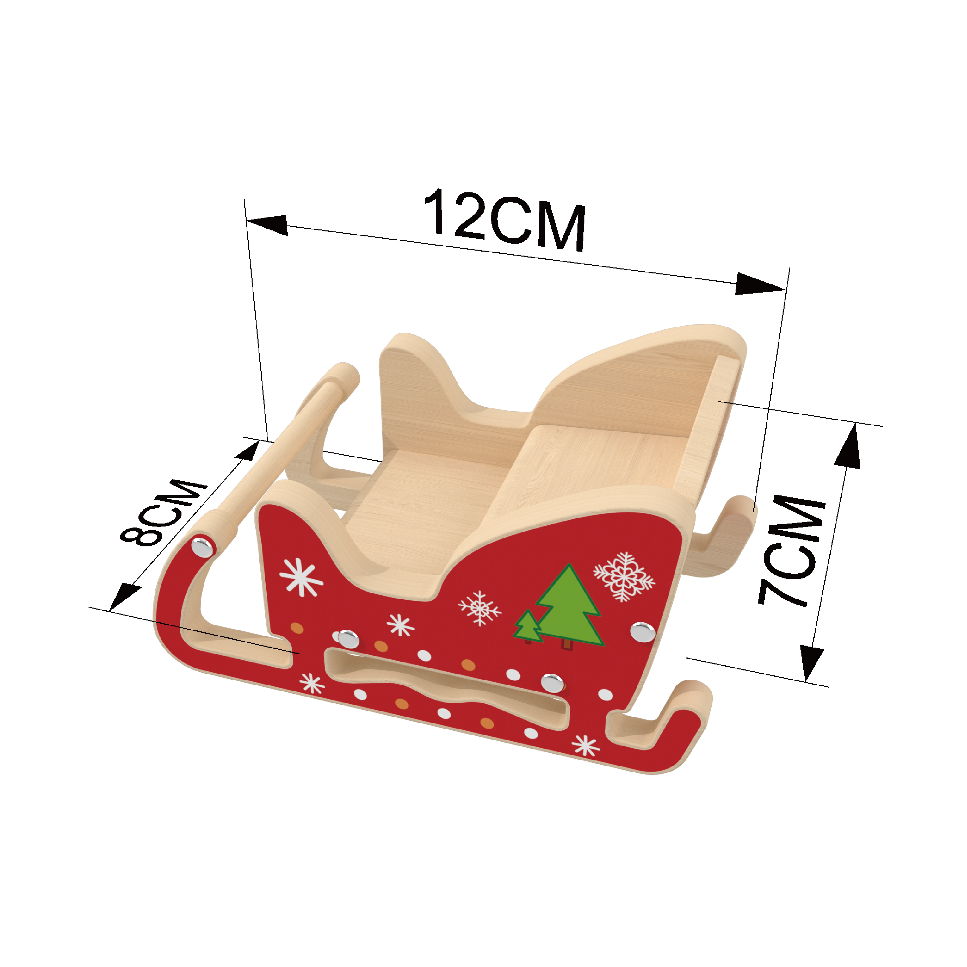 desktop sled car