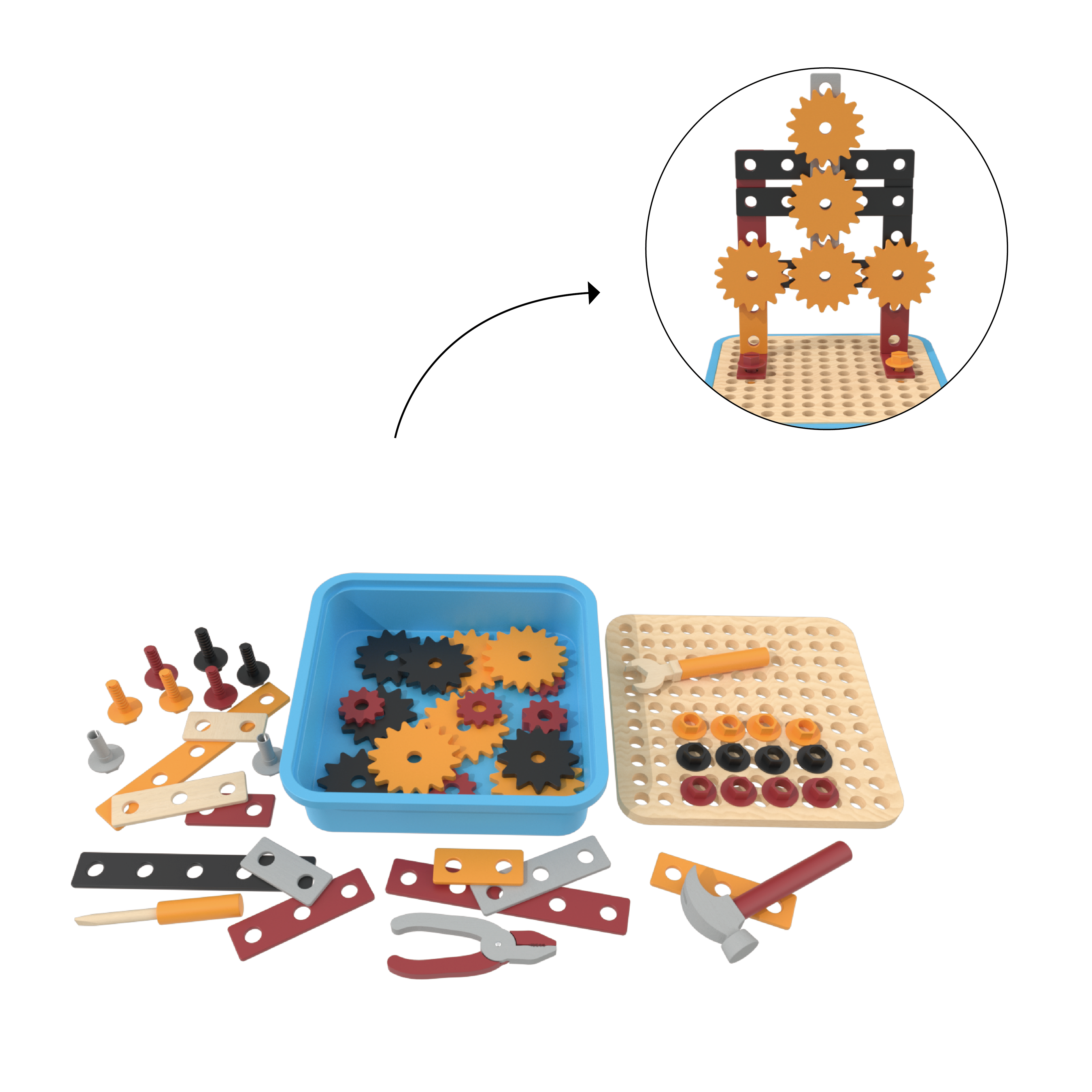 gears toys for kids