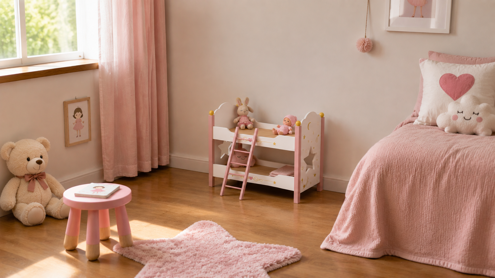 Dreamy nursery room