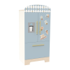 Custom Nordic Ice Cream Wooden Kids Simulation Fridge - Pretend Play Kitchen Toy 96cm