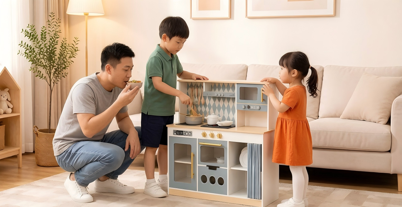 Child cooking play