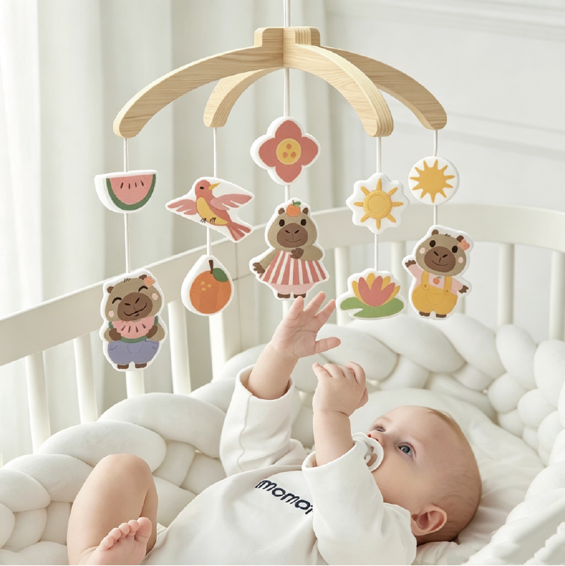 Wooden Baby Mobiles & Sensory Toys
