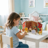 Custom Foldable Forest Gnome Doll House with Animal Figures for Kids Pretend Play