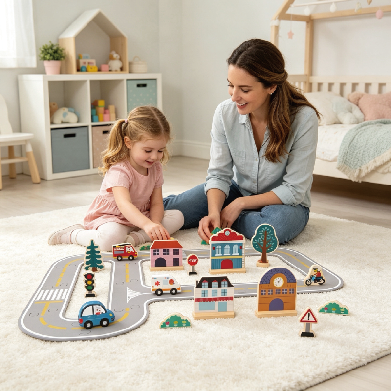 Why Are European and American Parents Choosing Electronic-Free Wooden Toys?