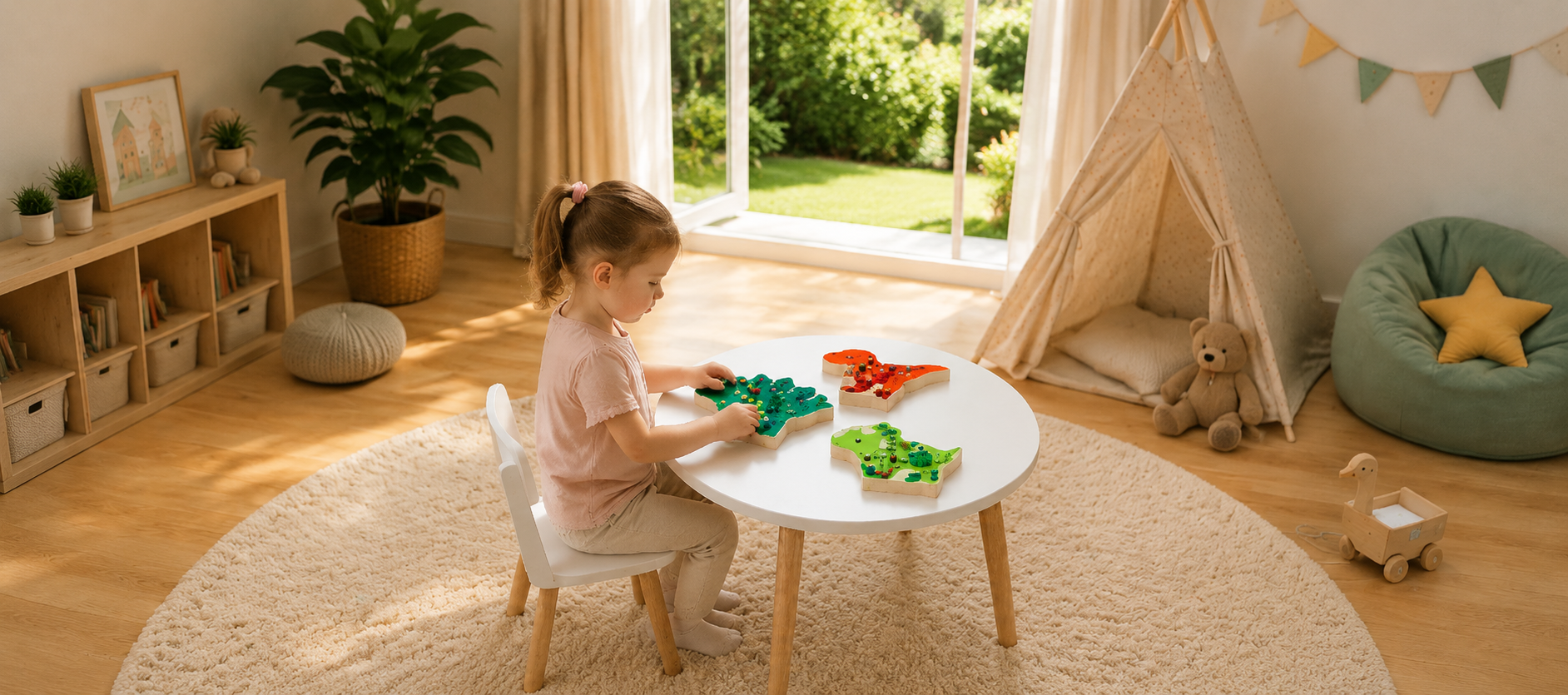 Wooden Play Kitchen