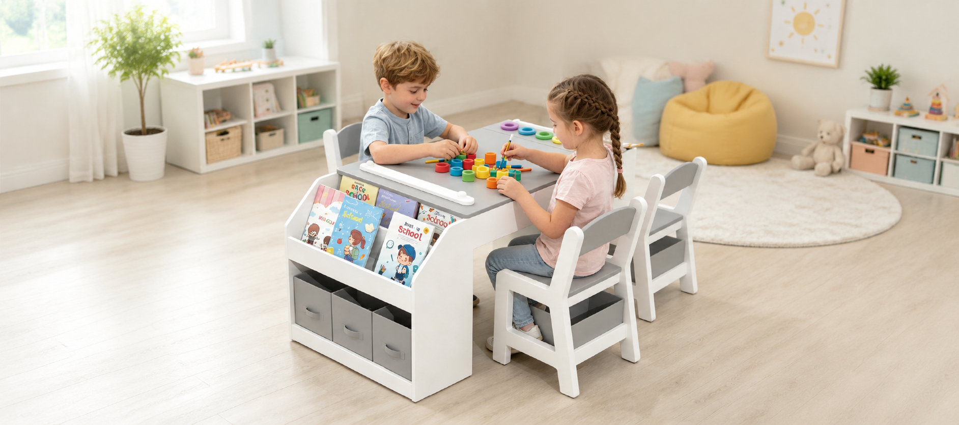 Wooden Play Kitchen