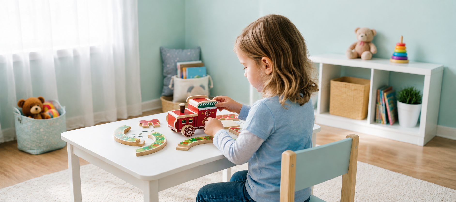 Wooden Play Kitchen