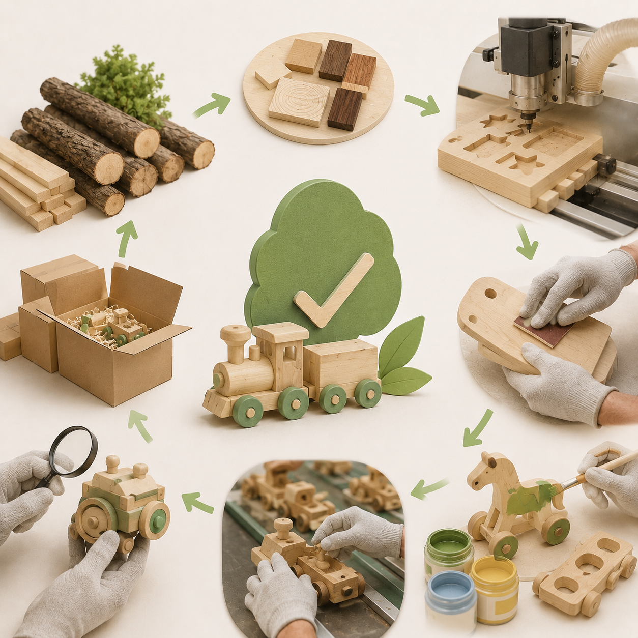 Does Kidmerry use sustainably sourced wood?