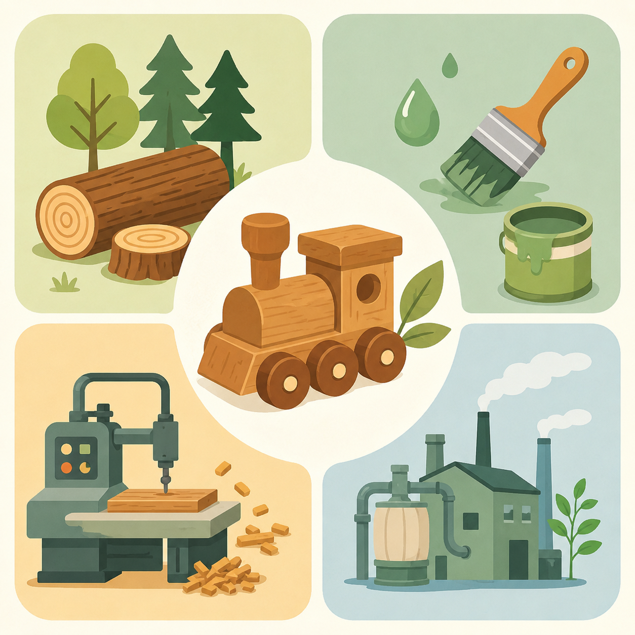 How does Kidmerry practice eco-friendly production?