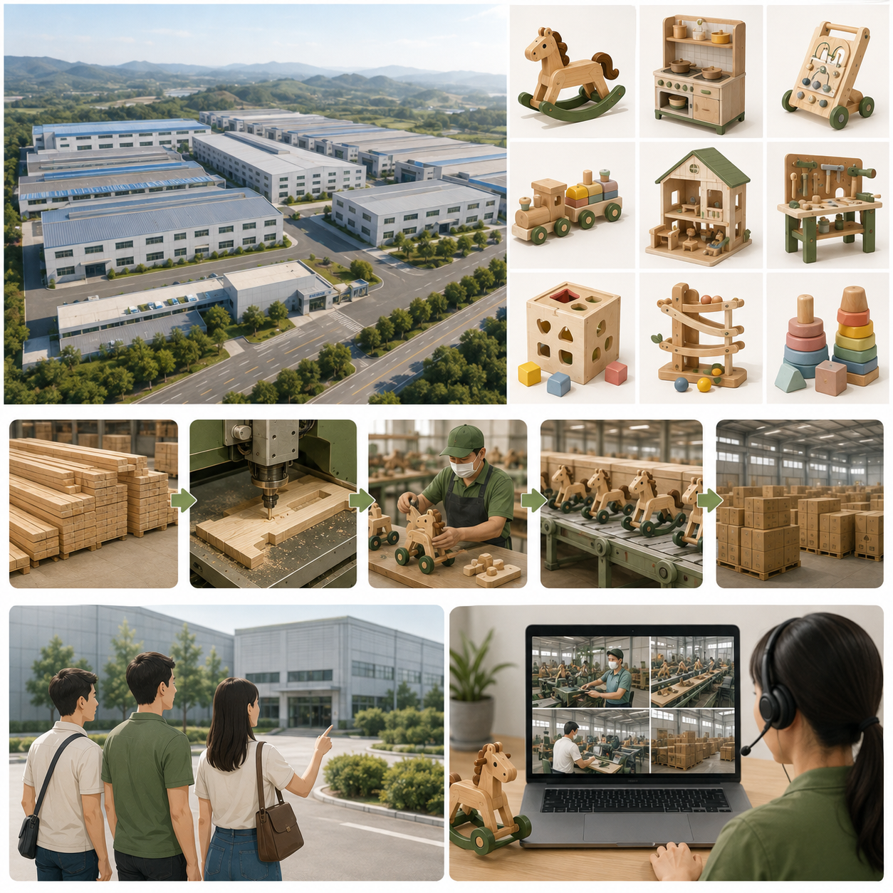 What is your factory scale and major clients? Can we visit the factory on-site or virtually?