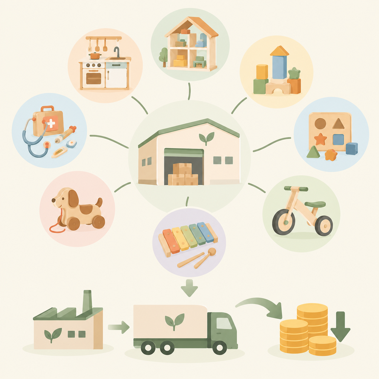 Do you support one-stop full-category sourcing? How much supply chain cost can it save?