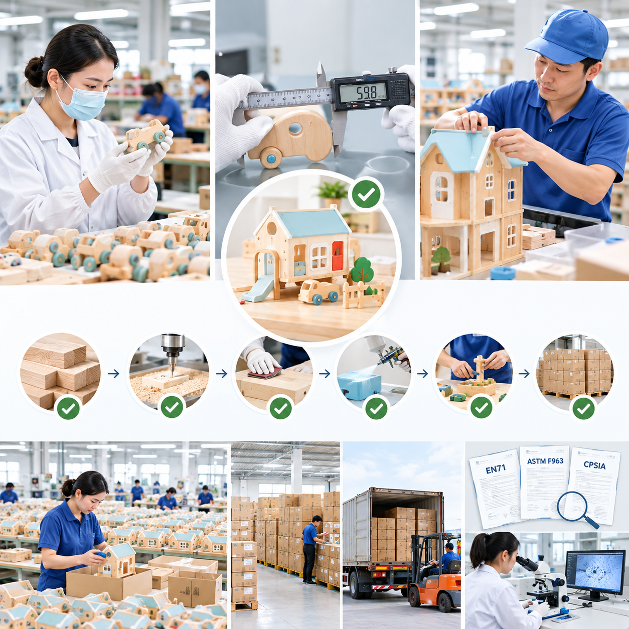 How do you ensure consistent quality across large batch orders?