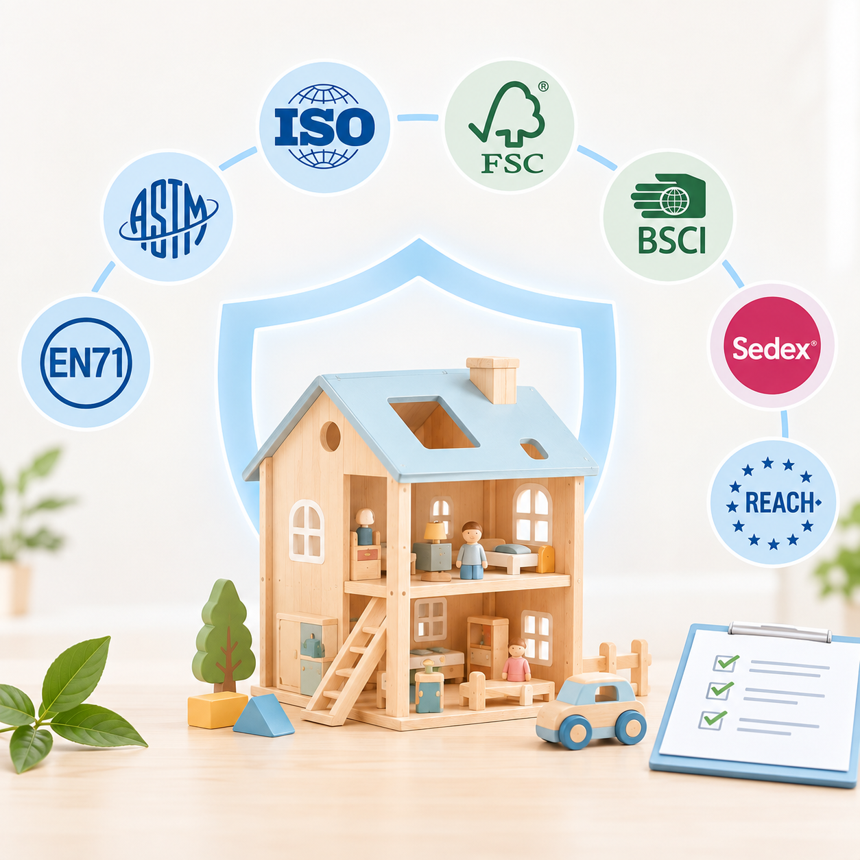 Which International Safety Standards Do Kidmerry Wooden Toys Comply With?