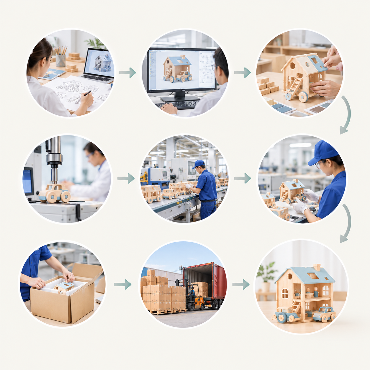 What Is the Custom Wooden Toy Development Process at Kidmerry?