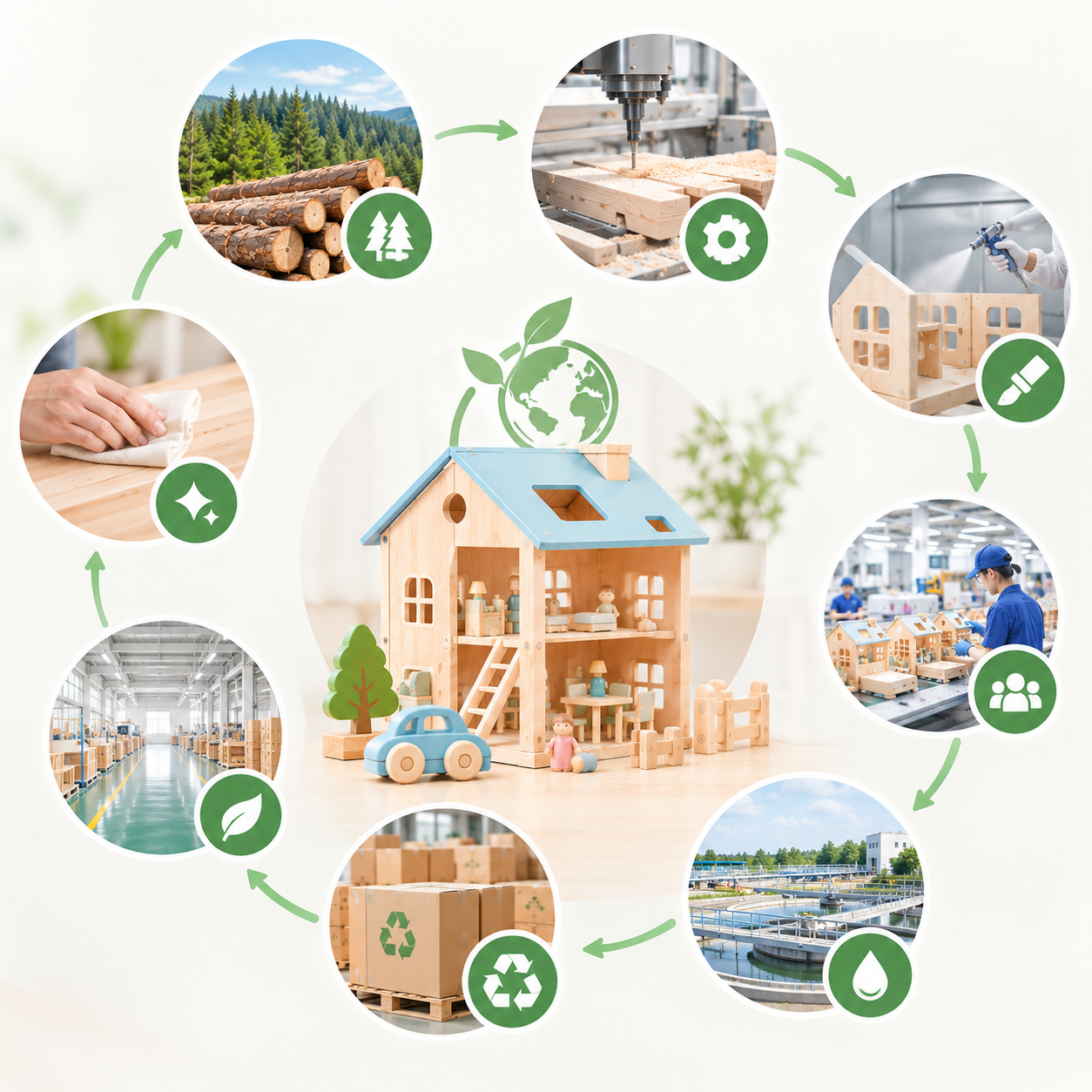 How Does Kidmerry Implement Environmental Responsibility During Production?