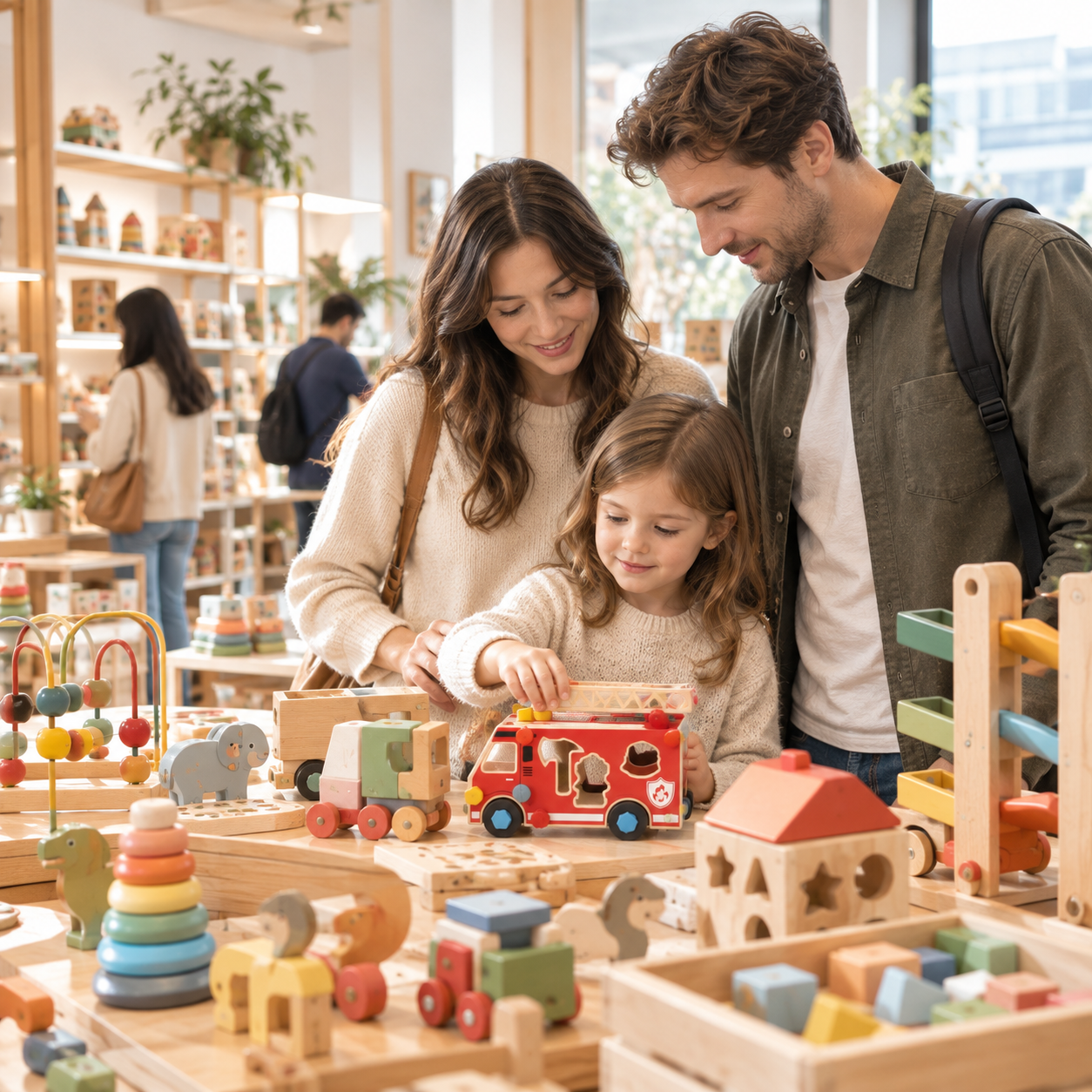 Wooden toys versus plastic toys sustainability comparison