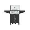3Burners, Gas Grill OEM/ODM Supplier:  All-Black 3-Burner BBQ Units for Distributors & Wholesalers, Custom Manufacturing for Outdoor Appliances
