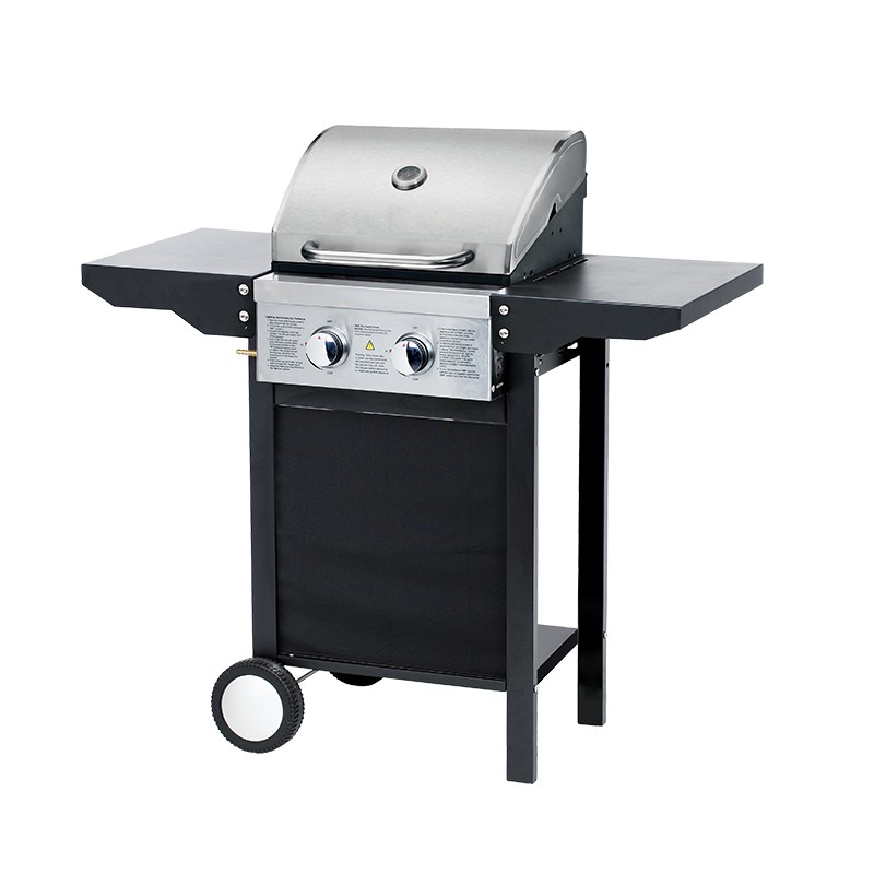 KYQ-M22 2-burner portable gas BBQ grill