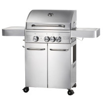 3-Burner Gas BBQ Grill OEM/ODM Manufacturer & Wholesale Supplier for Outdoor Commercial Grilling Equipment: Custom Manufacturing Solutions for Retailers, Importers, Distributors.