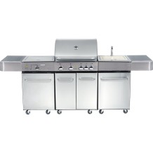 4-Burner kitchen sets Gas BBQ Grill OEM/ODM Manufacturer for Commercial Outdoor Cooking Solutions: Custom Supply for Importers, Wholesalers, and Retail Brands.
