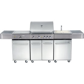4-Burner kitchen sets Gas BBQ Grill OEM/ODM Manufacturer for Commercial Outdoor Cooking Solutions: Custom Supply for Importers, Wholesalers, and Retail Brands.