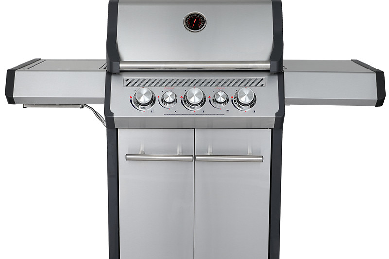 Kangye KYQ-193RB premium gas BBQ grill with cast aluminum chamber